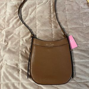 Kate Spade Pebbled Leather Crossbody | NWT | Color is Warm Ginger